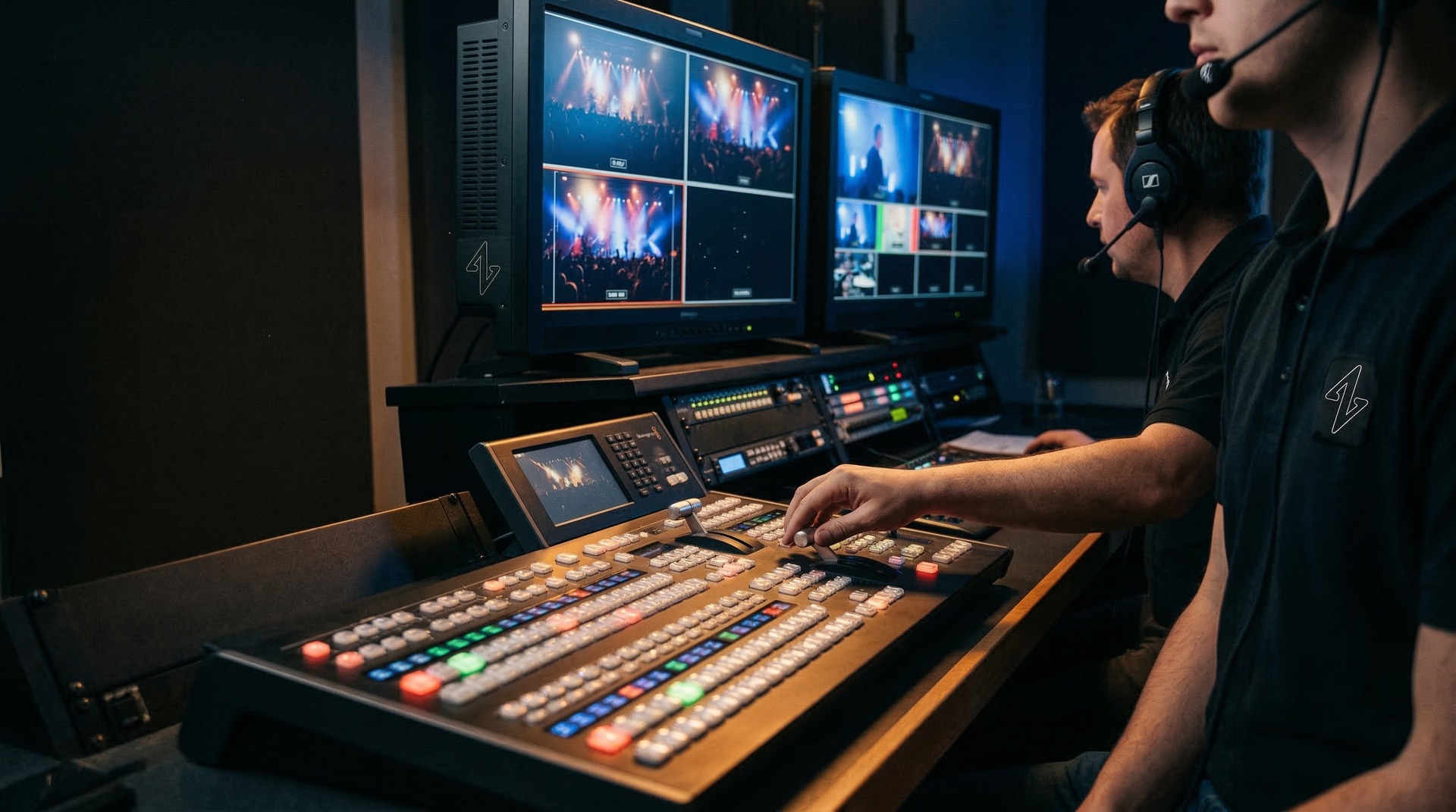 Professional multi-camera live broadcast production